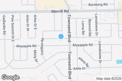 Map image of the property - 7124 Hielo Dr