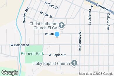 Map image of the property - 203 W Larch St