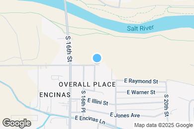 Map image of the property - 1732 E Elwood St