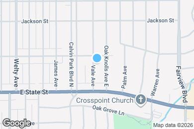 Map image of the property - 215 Vale Ave N