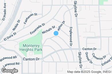 Map image of the property - 1785 Dayton Dr