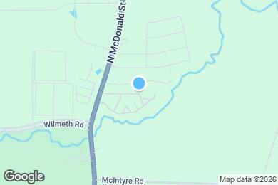 Map image of the property - 3352 N McDonald St