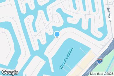Map image of the property - 1546 Marina Dr