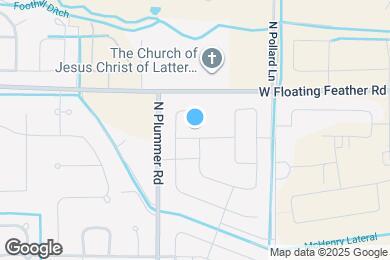 Map image of the property - 9476 W Shumard St