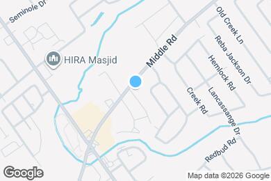 Map image of the property - Hidden Creek Apartment Homes