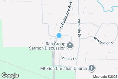 Map image of the property - 1454 Kays Ct