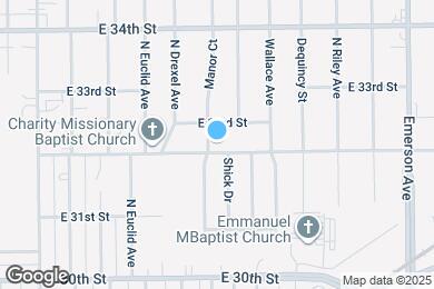 Map image of the property - 4706 E 32nd St