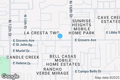 Map image of the property - 1528 E Grovers Ave