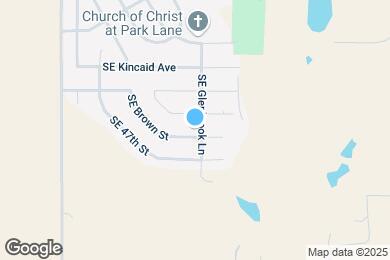 Map image of the property - 4834 SE Brown St