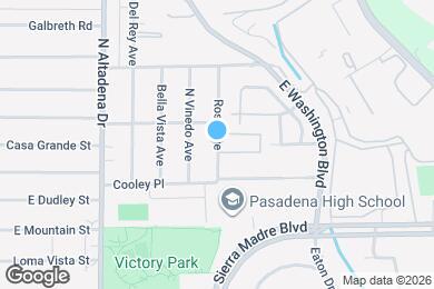 Map image of the property - 1047 Rose Ave