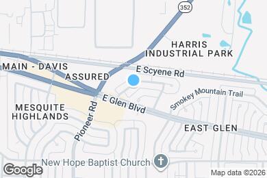 Map image of the property - 1424 Savannah St