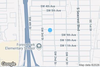 Map image of the property - 319 SW 9th Ave