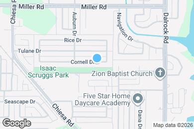 Map image of the property - 8008 Cornell Dr