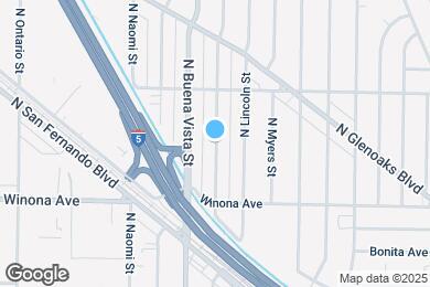 Map image of the property - 2459 N Brighton St