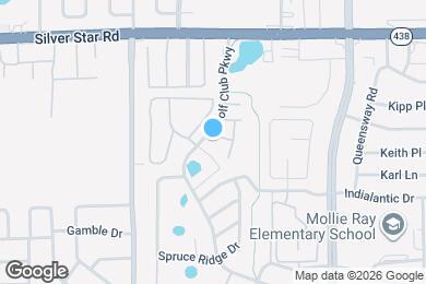 Map image of the property - 5434 Brookwood Way