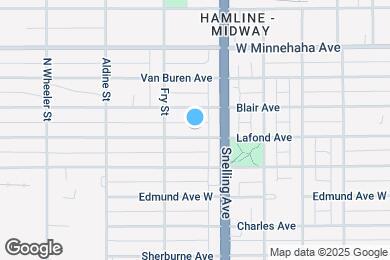 Map image of the property - 1609 Lafond Ave