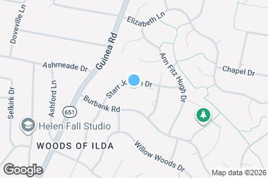 Map image of the property - 4313 Starr Jordan Dr