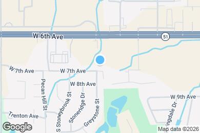 Map image of the property - 5320 W 7th Ave