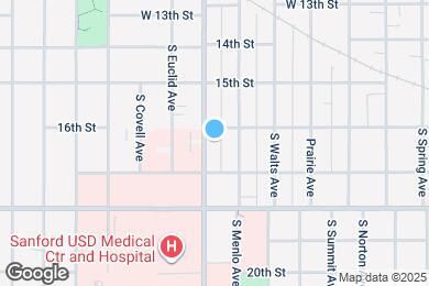 Map image of the property - 808 S Grange Ave