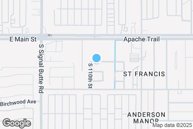 Map image of the property - 11017 E Abilene Ave