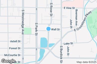 Map image of the property - 203 Wall St