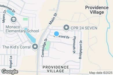 Map image of the property - 9900 Concord Dr