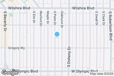 Map image of the property - 240 S Palm Dr