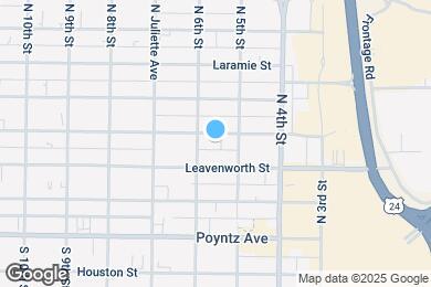 Map image of the property - 519 Osage St