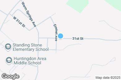Map image of the property - 307 W 31st St