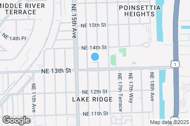 Map image of the property - 1313 NE 16th Ter