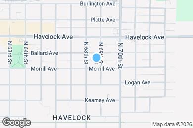Map image of the property - 6830 Morrill Ave