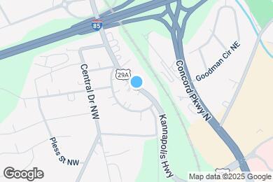 Map image of the property - Room in House on Kannapolis Hwy