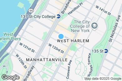 Map image of the property - 517 W 134th St