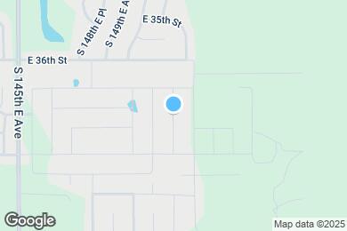 Map image of the property - 3631 S 151st E Ave