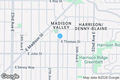 Map image of the property - 2800 E Thomas St