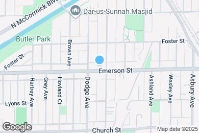Map image of the property - 1811 Emerson St