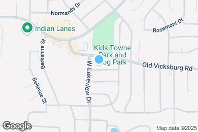 Map image of the property - 1005 Amherst St