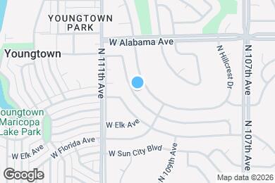 Map image of the property - 10946 W Canterbury Dr
