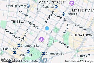 Map image of the property - 95 Worth St