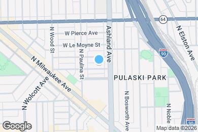 Map image of the property - 1622 W Beach Ave