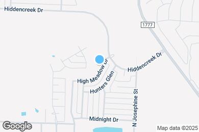 Map image of the property - 201 High Meadow Ct