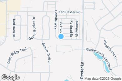 Map image of the property - 8389 Palm Springs Dr