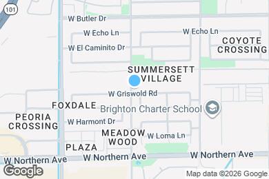 Map image of the property - 8856 W Griswold Rd