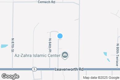 Map image of the property - 3237 N 84th Terrace