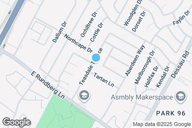 Map image of the property - 9607 Teasdale Ter