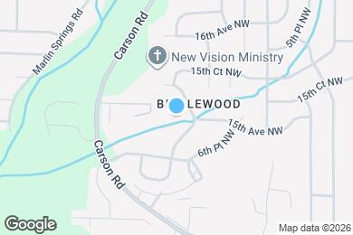 Map image of the property - 1508 7th St NW