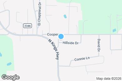 Map image of the property - 3710 Hillside Dr