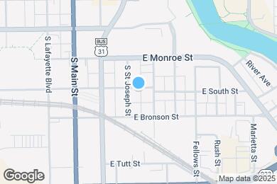 Map image of the property - 212 E South St