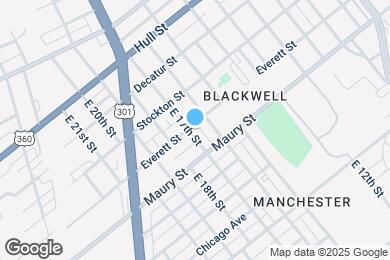 Map image of the property - 300 E 17th St