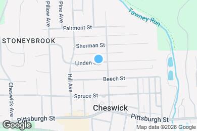Map image of the property - 1410 Linden St